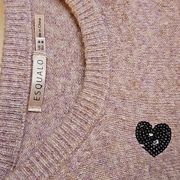 Esqualo Heart Sweater - Picture 2 of 5